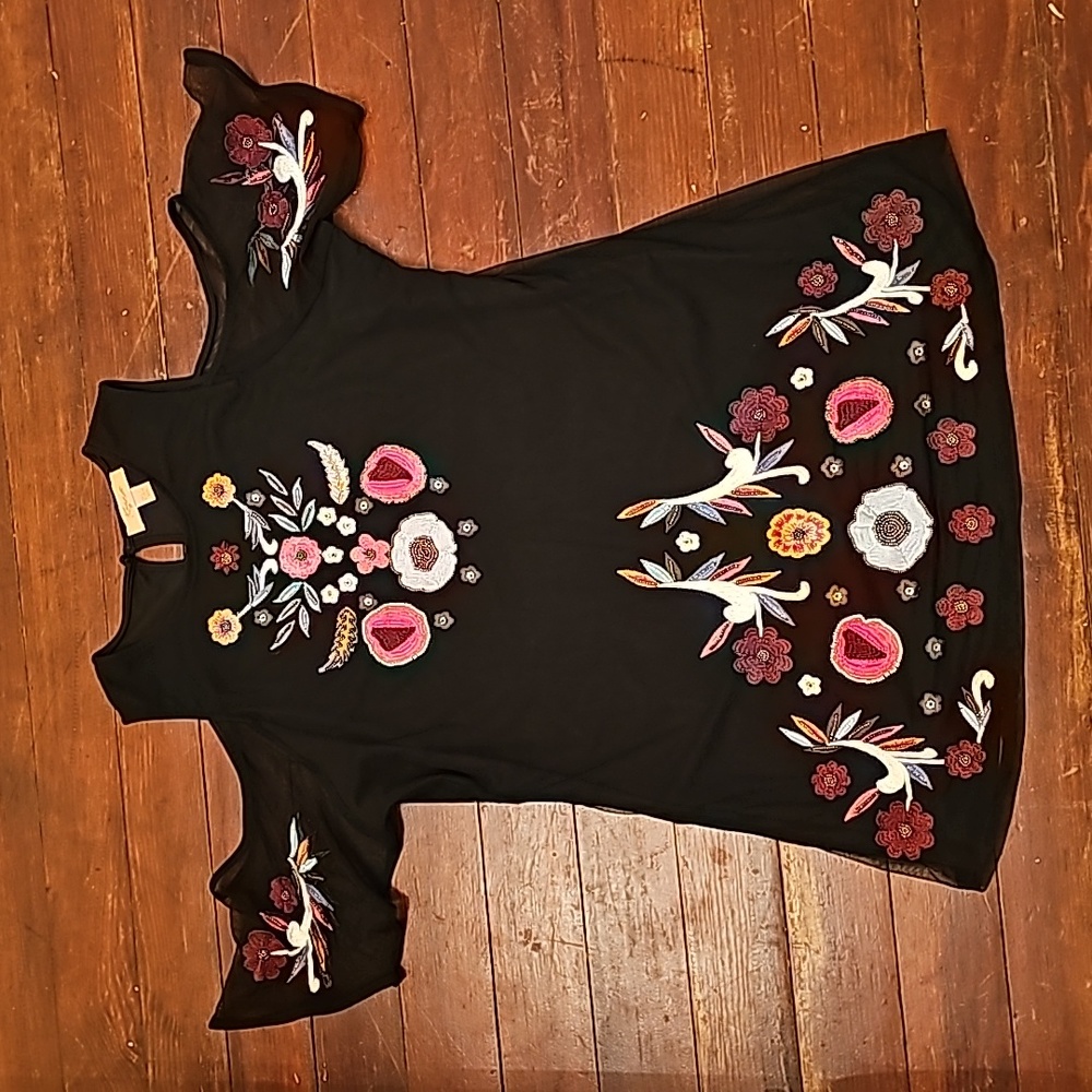 Kyra Embroidered Dress
